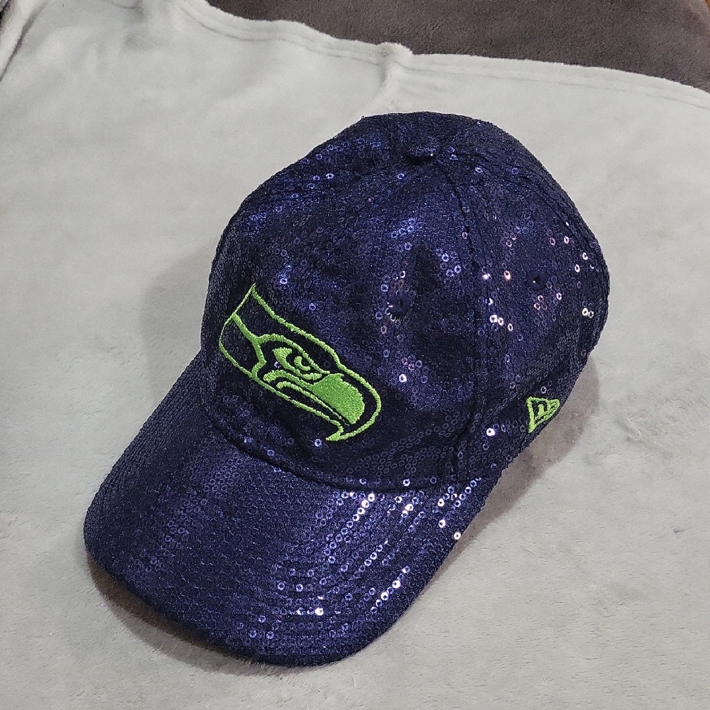 Victoria's Secret PINK Sequin Seattle Seahawks Cap
